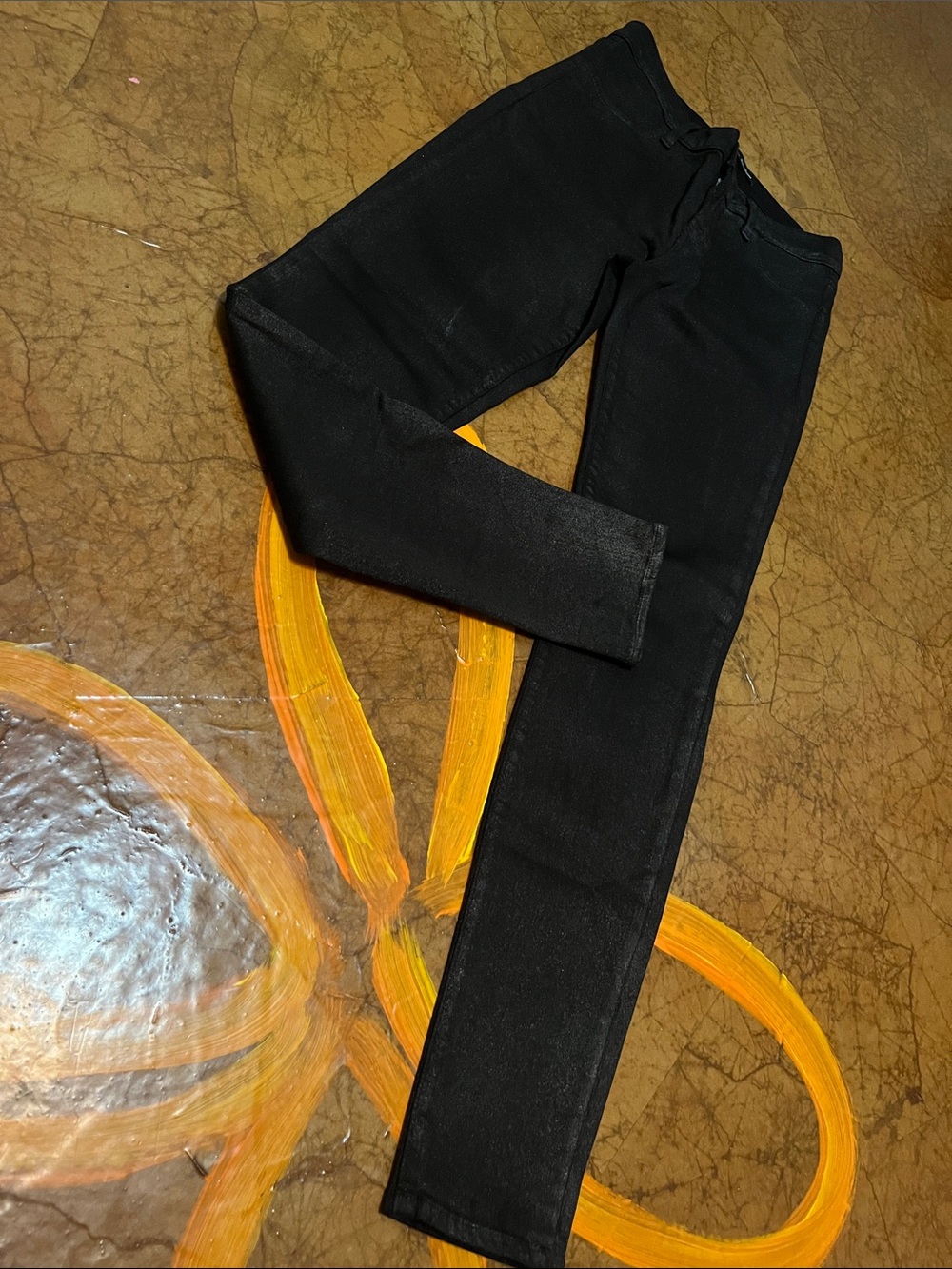 J Brand Metallic Indigo Skinny Jeans Sz 27 waist women’s